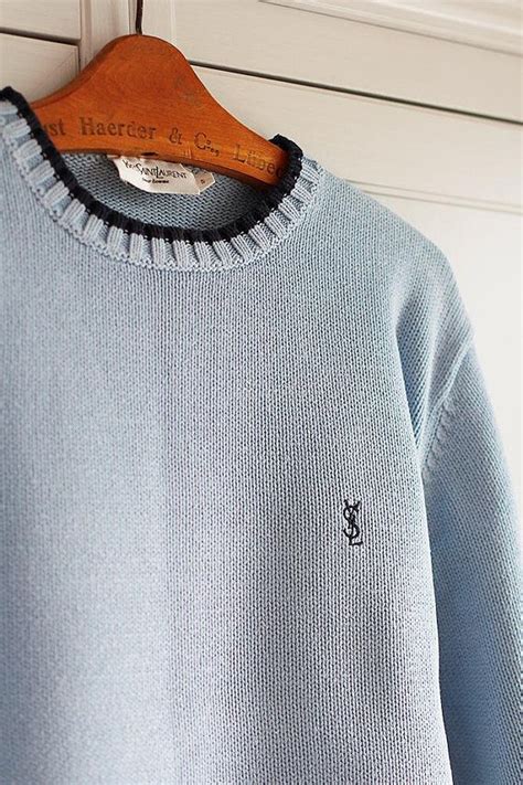 ysl knitted jumper vintage|Vintage Yves Saint Laurent Sweaters .